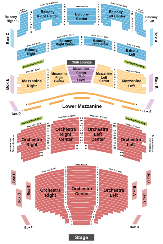 Broward Center For The Performing Arts Death Becomes Her Seating Chart